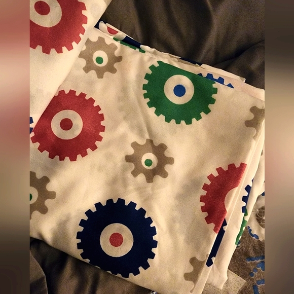 Twin 🤖 Robot & Gears ⚙️ 5-Piece Bedding Set - Picture 3 of 6
